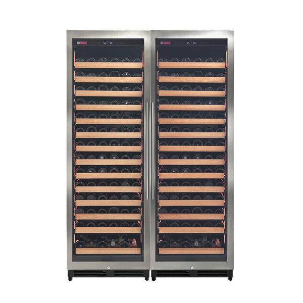 Allavino 47'' 326 Bottle Dual Zone Freestanding Wine Refrigerator